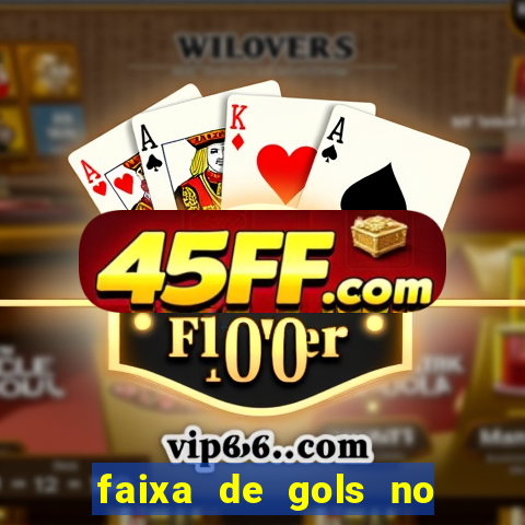 faixa de gols no jogo 2-3 o que significa